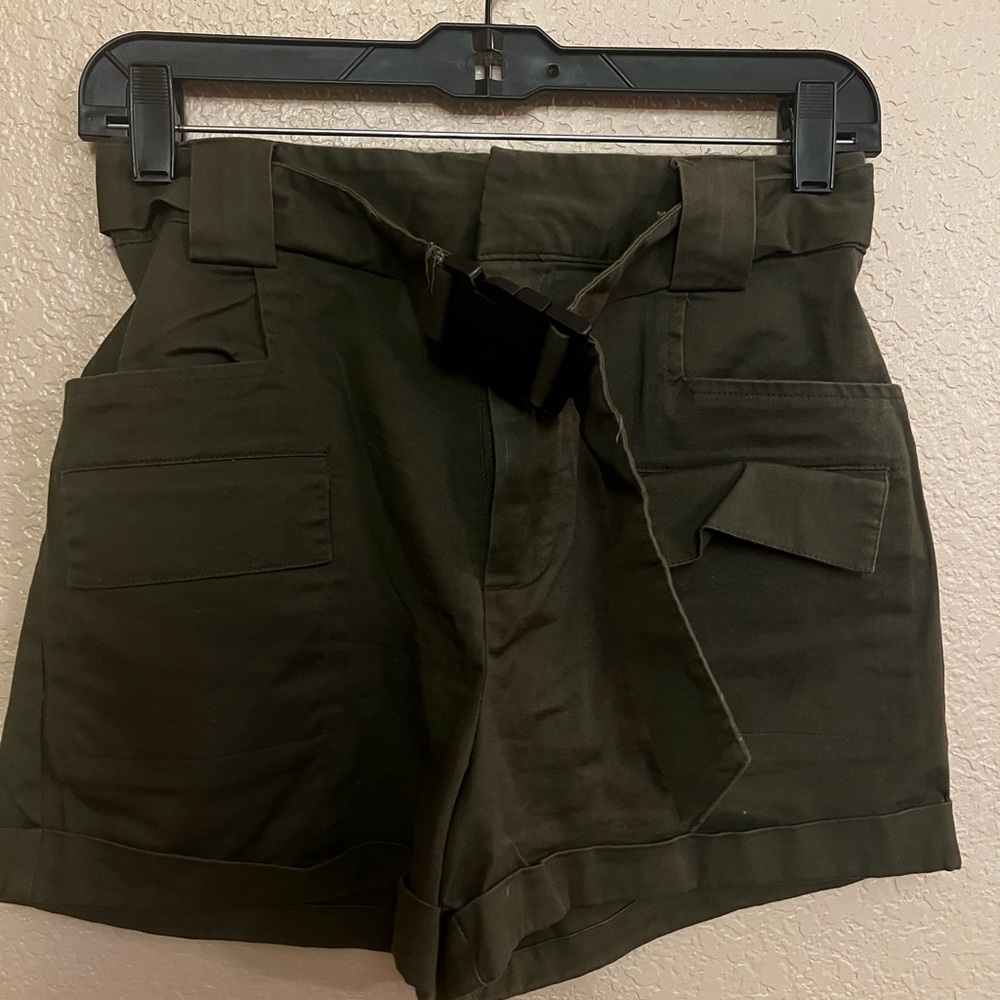 Olivia Culpo Express Safari Shorts